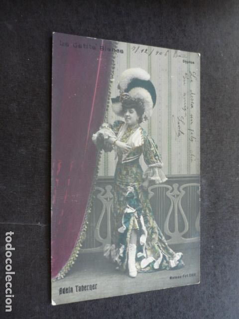 Postais: ADELA TABERNER ARTISTA CANTANTE CUPLETISTA POSTAL