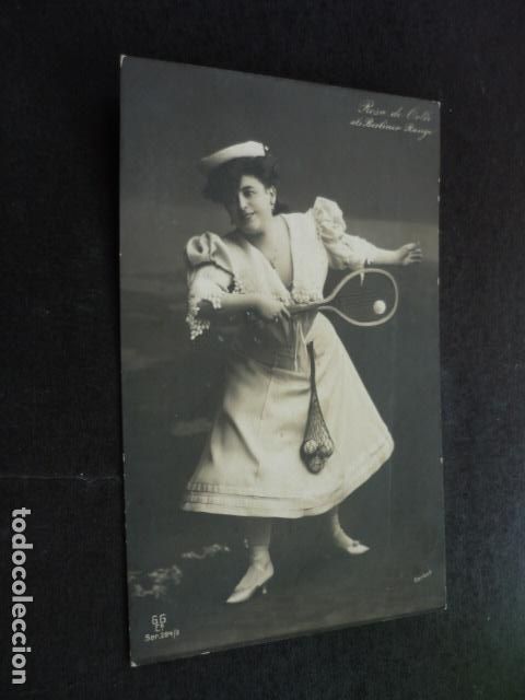 Postales: MUJER TENISTA POSTAL - Foto 1