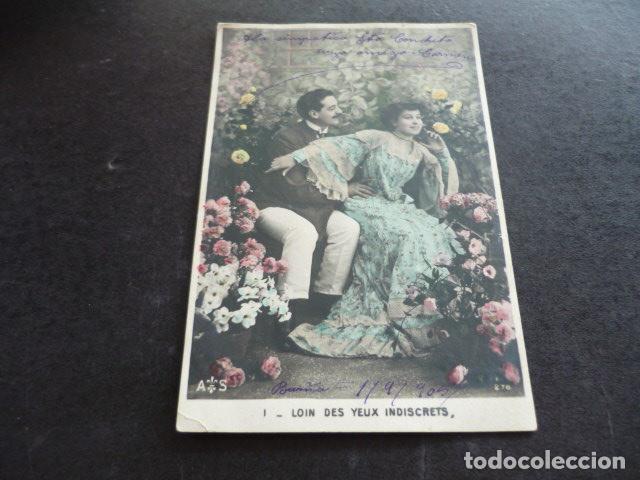 Cartoline: PAREJA DE ENAMORADOS POSTAL