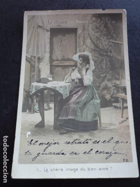 Cartoline: MUJER CAMPESINA POSTAL