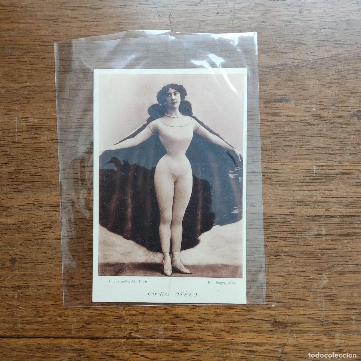 Postais: Postal de la bella Otero