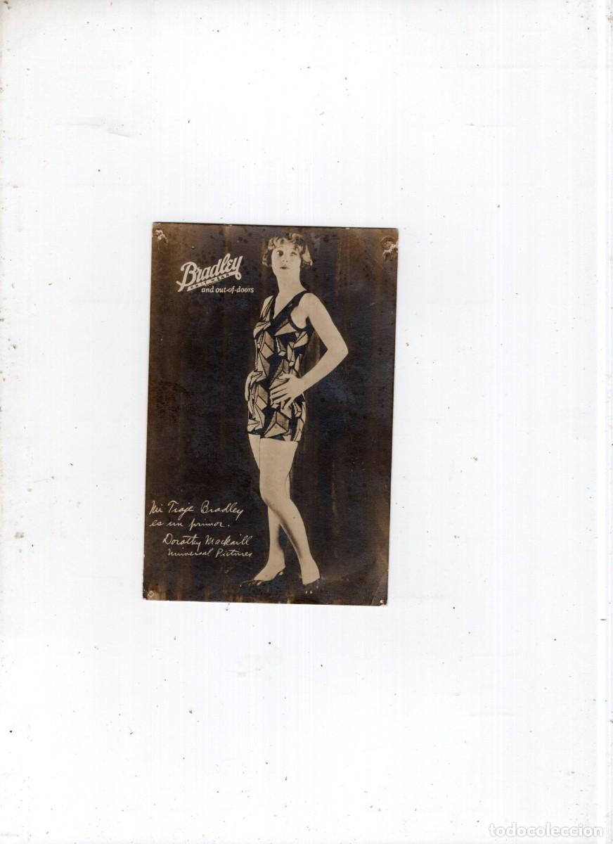 Postais: DOROTHY MACKAILL. PUBLICIDAD BA&Ntilde;ADORES BRADLEY
