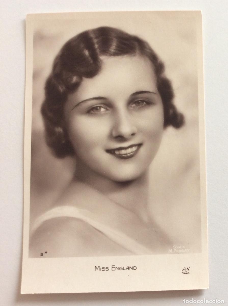 Postais: POSTAL FOTOGR&Aacute;FICA ANGELA WARD MISS INGLATERRA ENGLAND 1933