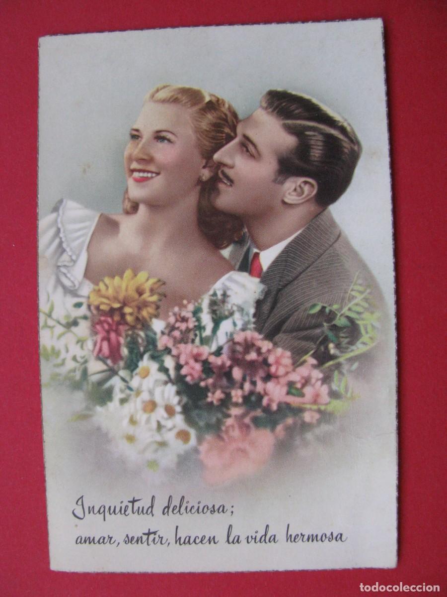 Cartoline: POSTAL DE UNA PAREJA. C. Y Z. 547. ESCRITA 1956.