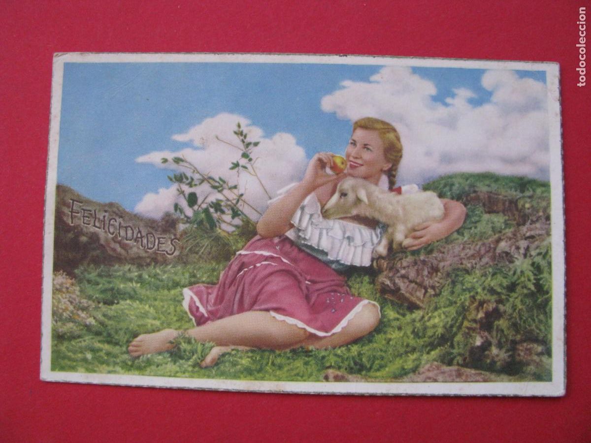 Cartoline: POSTAL DE UNA MUJER. C. Y Z. 538. ESCRITA.