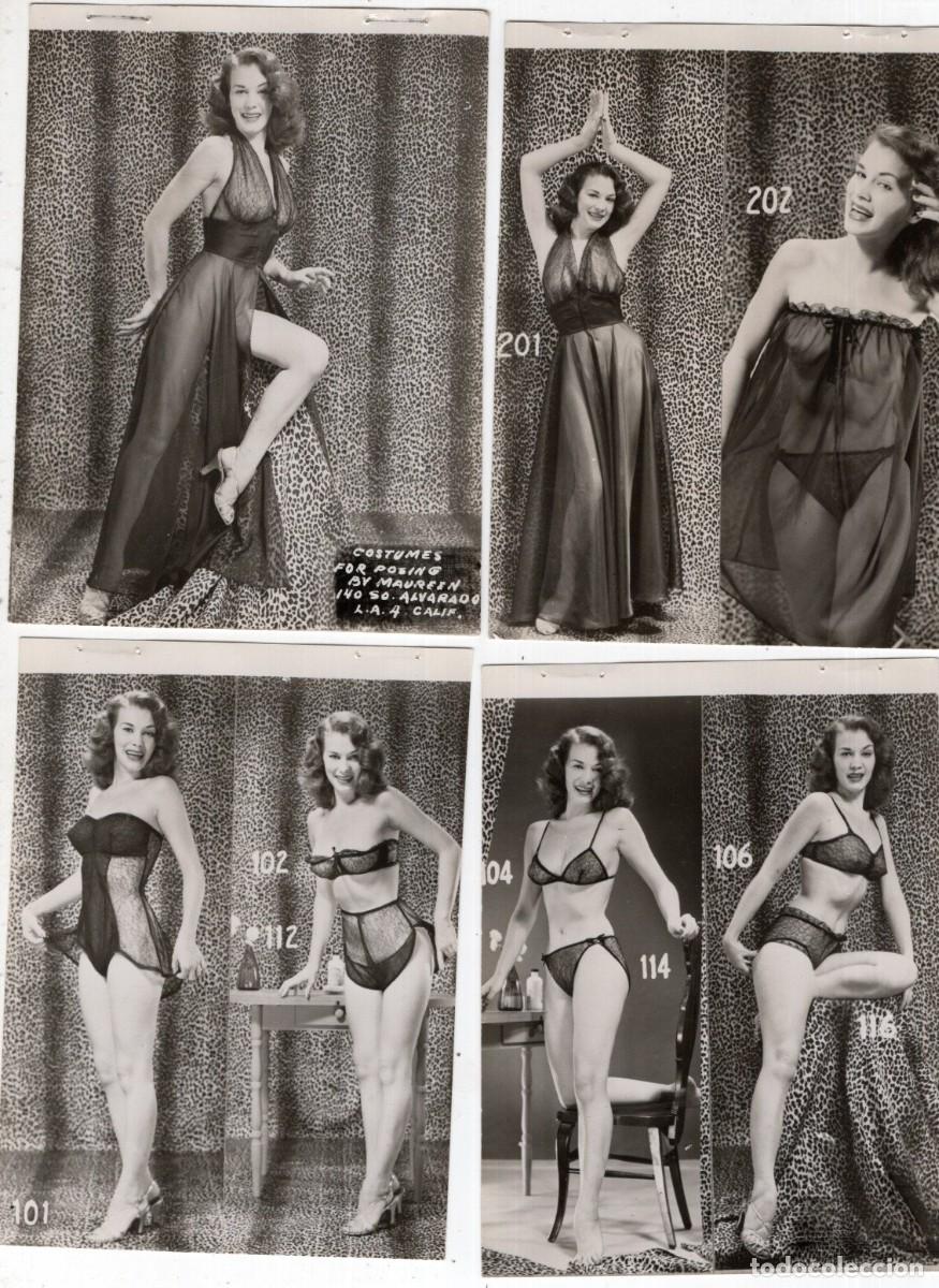 Cartoline: EROTISMO. 4 FOTOS DE ACTRIZ AMERICANA