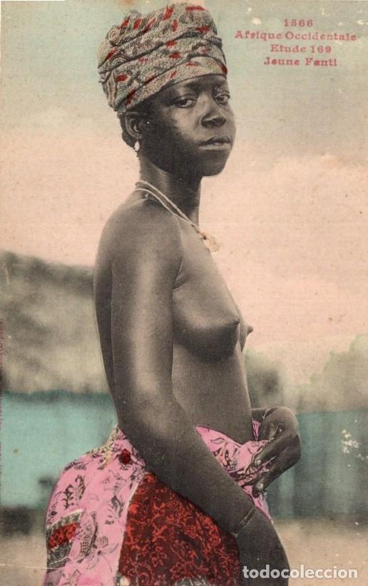 Cartoline: EROTISMO. MUJER AFRICA OCCIDENTAL