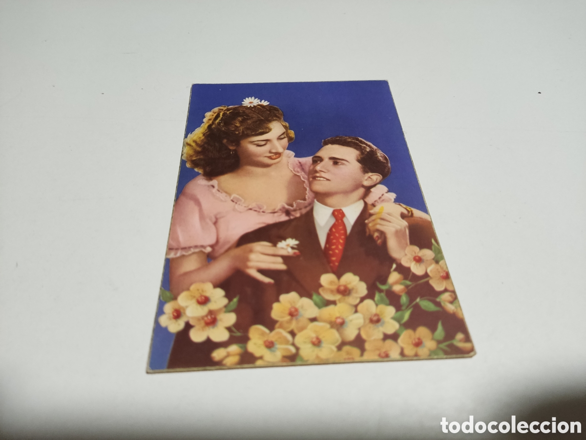 Cartoline: Postal antigua rom&aacute;ntica