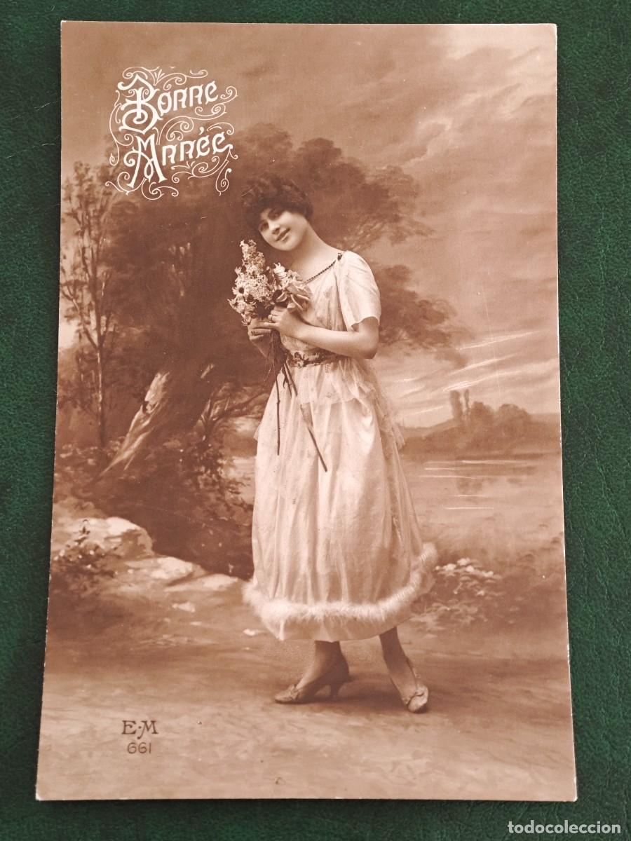 Postais: Postal de Francia Mujeres Bonne Anne EM