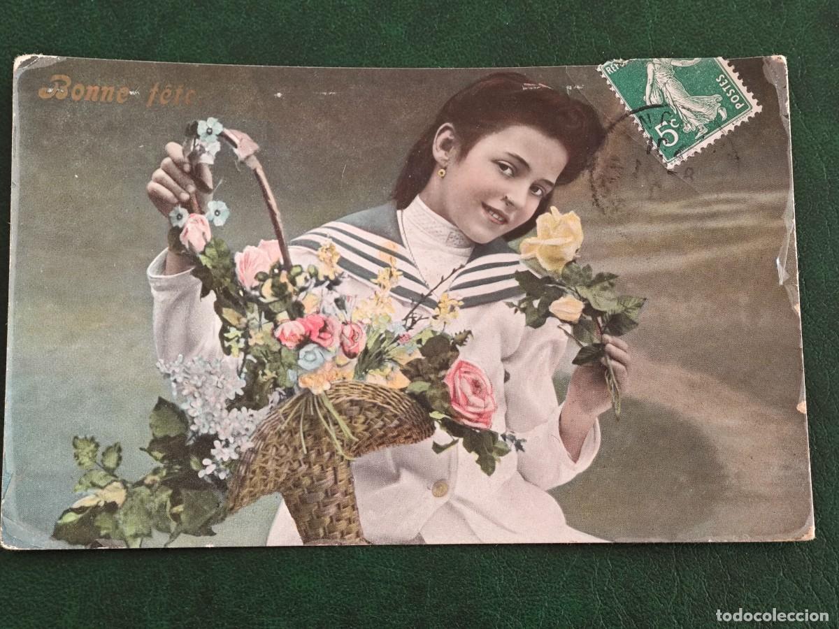 Postais: Postal de Francia Mujeres