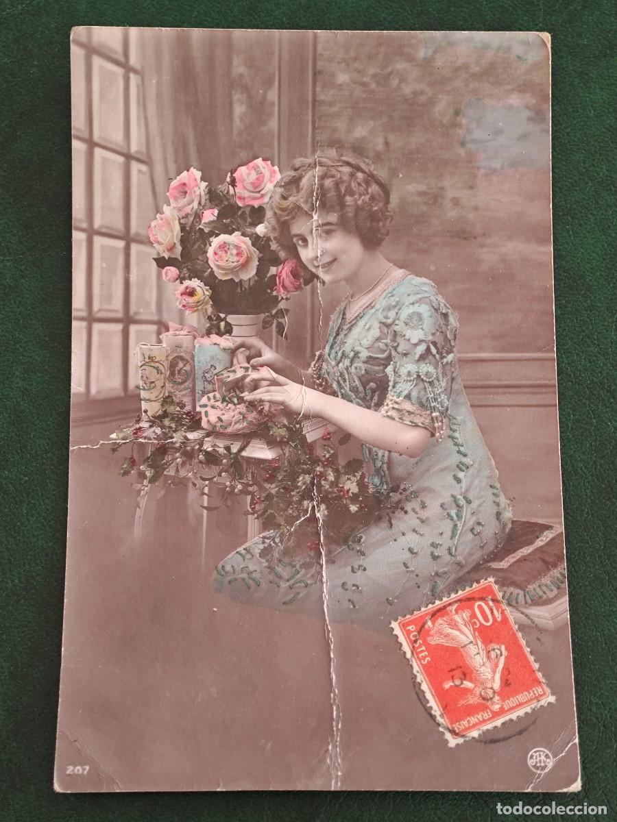 Postais: Postal de Francia Mujeres