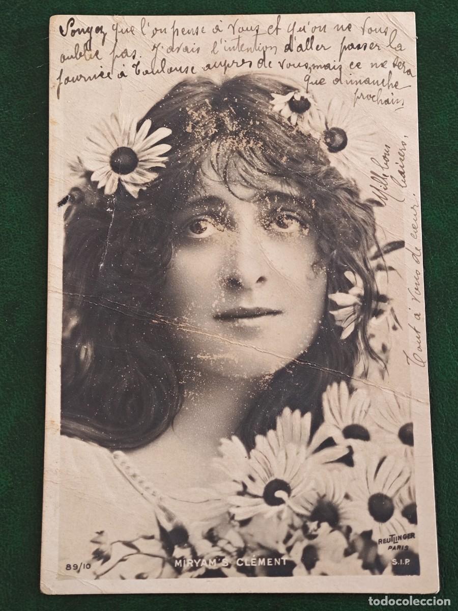 Postais: Postal de Francia Mujeres Miryam's Clement