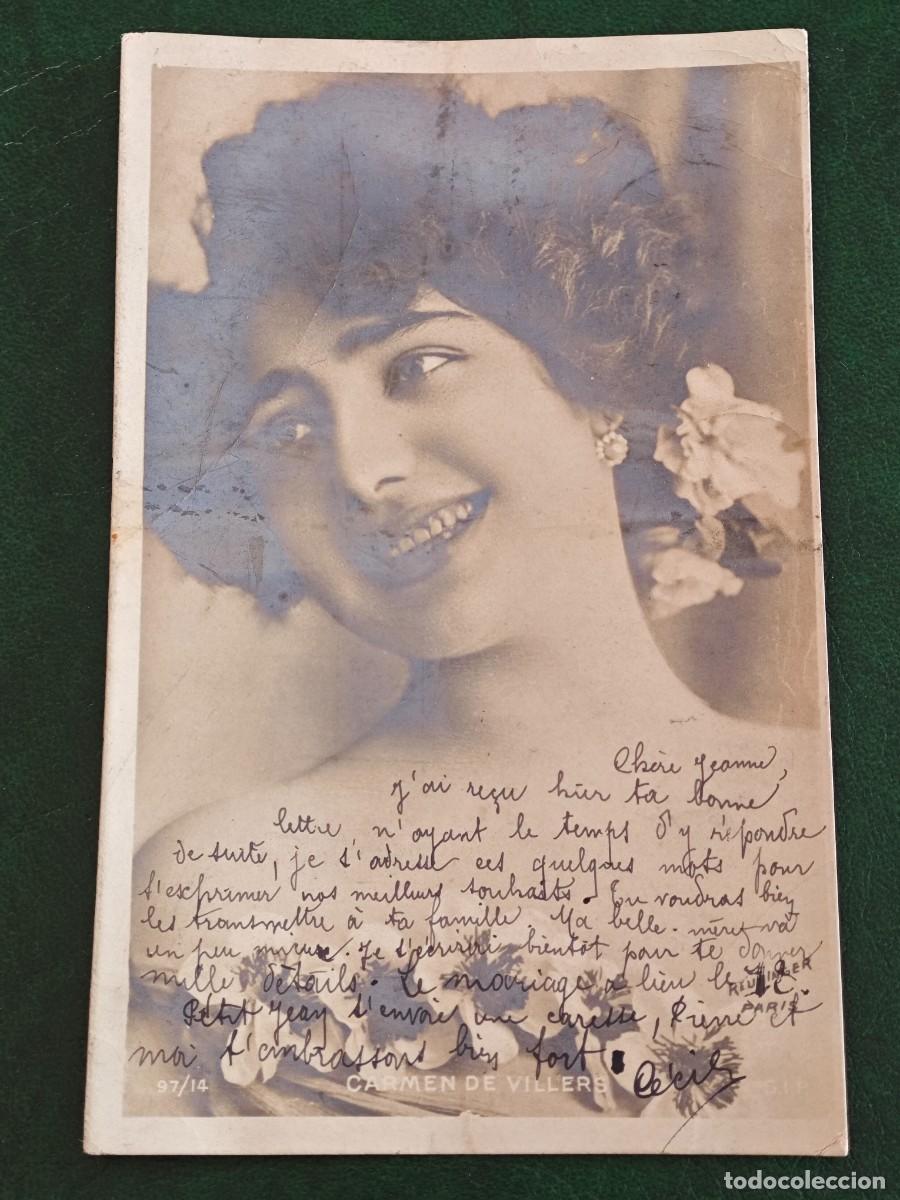 Postais: Postal de Francia Mujeres Carmen de Villers
