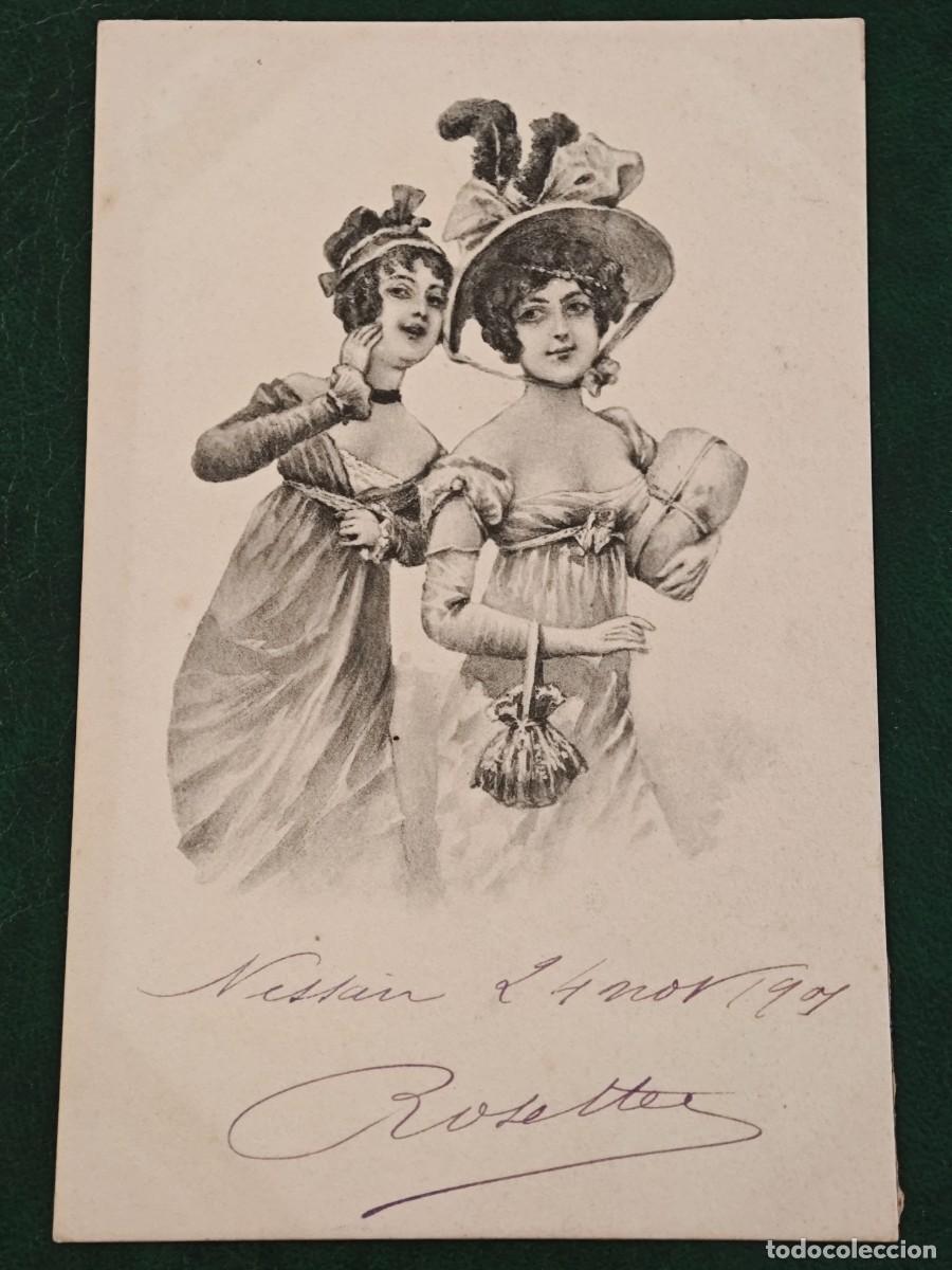 Postais: Postal de Francia Mujeres