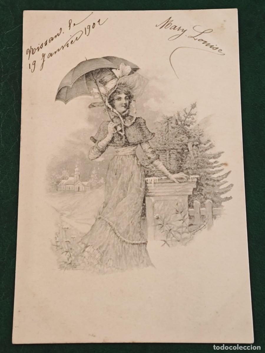 Postais: Postal de Francia Mujeres