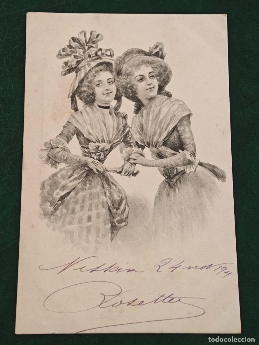 Postais: Postal de Francia Mujeres