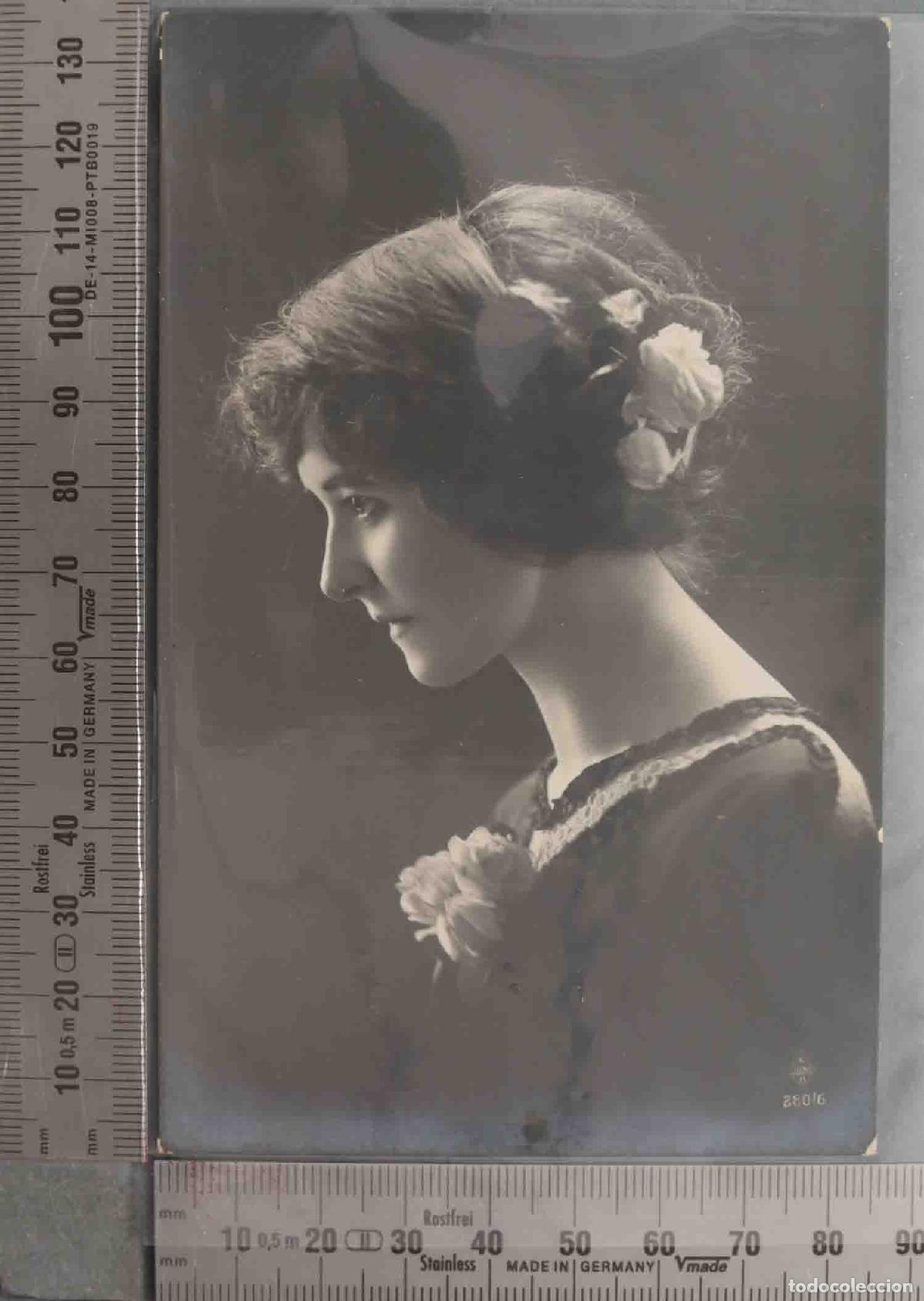 Postais: POSTAL. FOTOGRAFIA MUJER