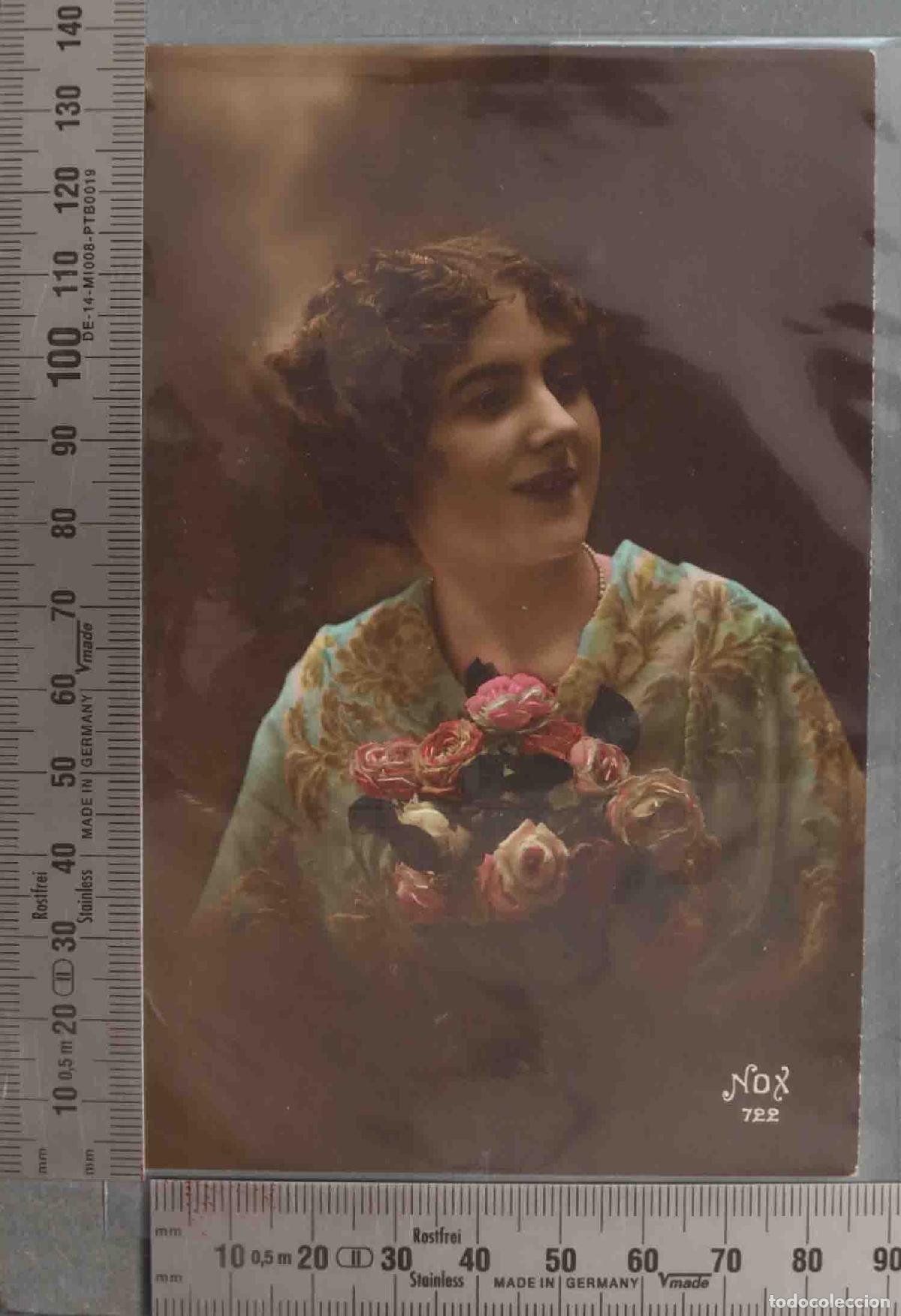 Postais: POSTAL. FOTOGRAFIA MUJER COLOREADA NOX 722
