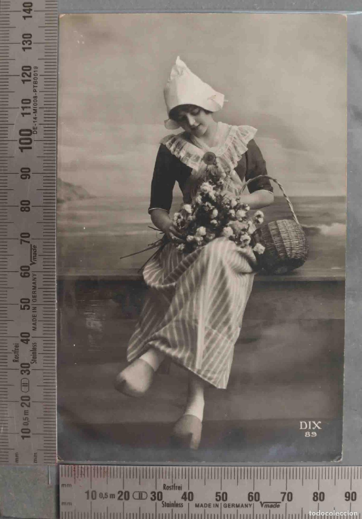 Postales: POSTAL. FOTOGRAFIA MUJER COLOREADA DIX 89