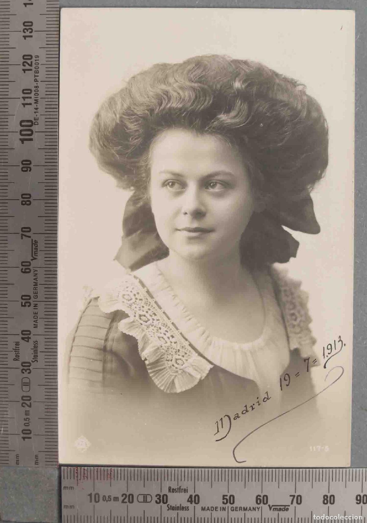 Postcards: POSTAL. FOTOGRAFIA MUJER