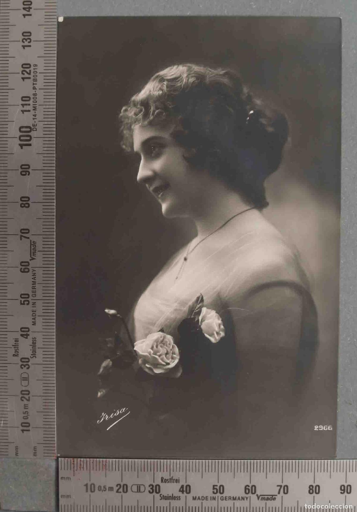 Postais: POSTAL. FOTOGRAFIA MUJER