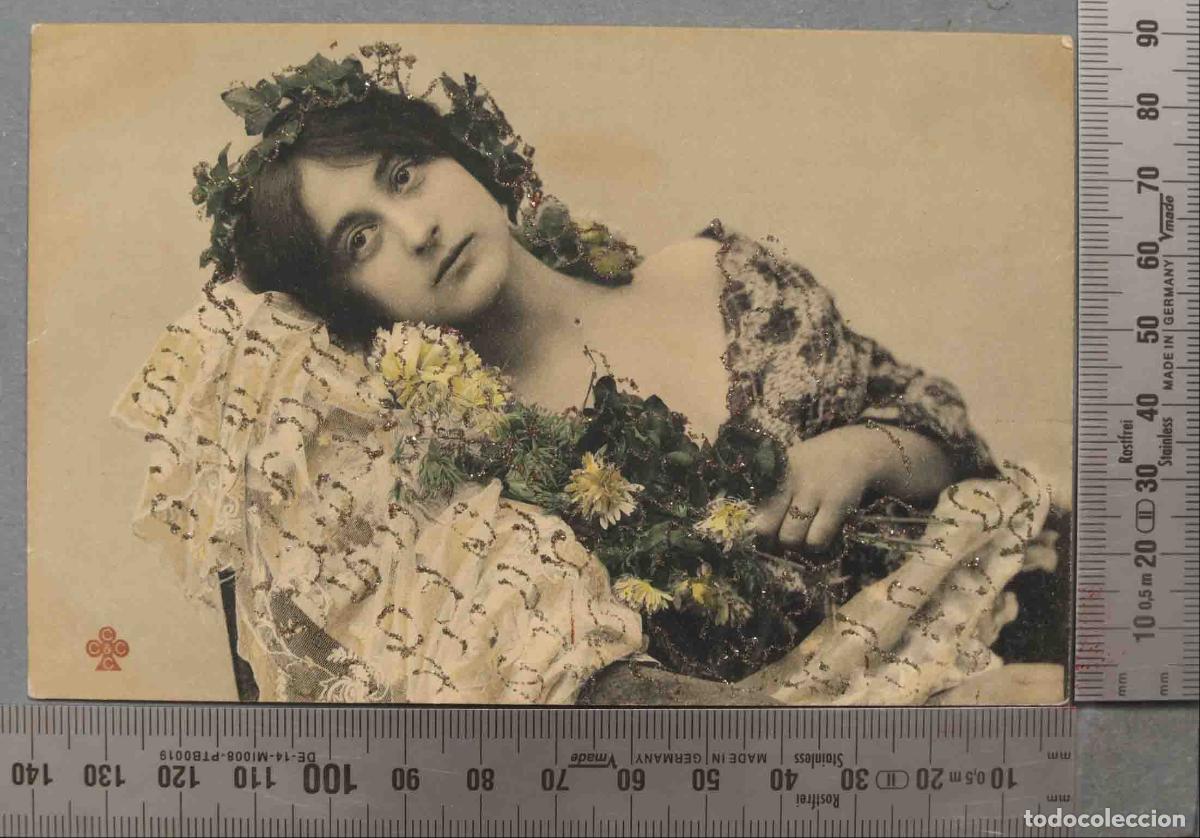 Postais: POSTAL. FOTOGRAFIA MUJER COLOREADA