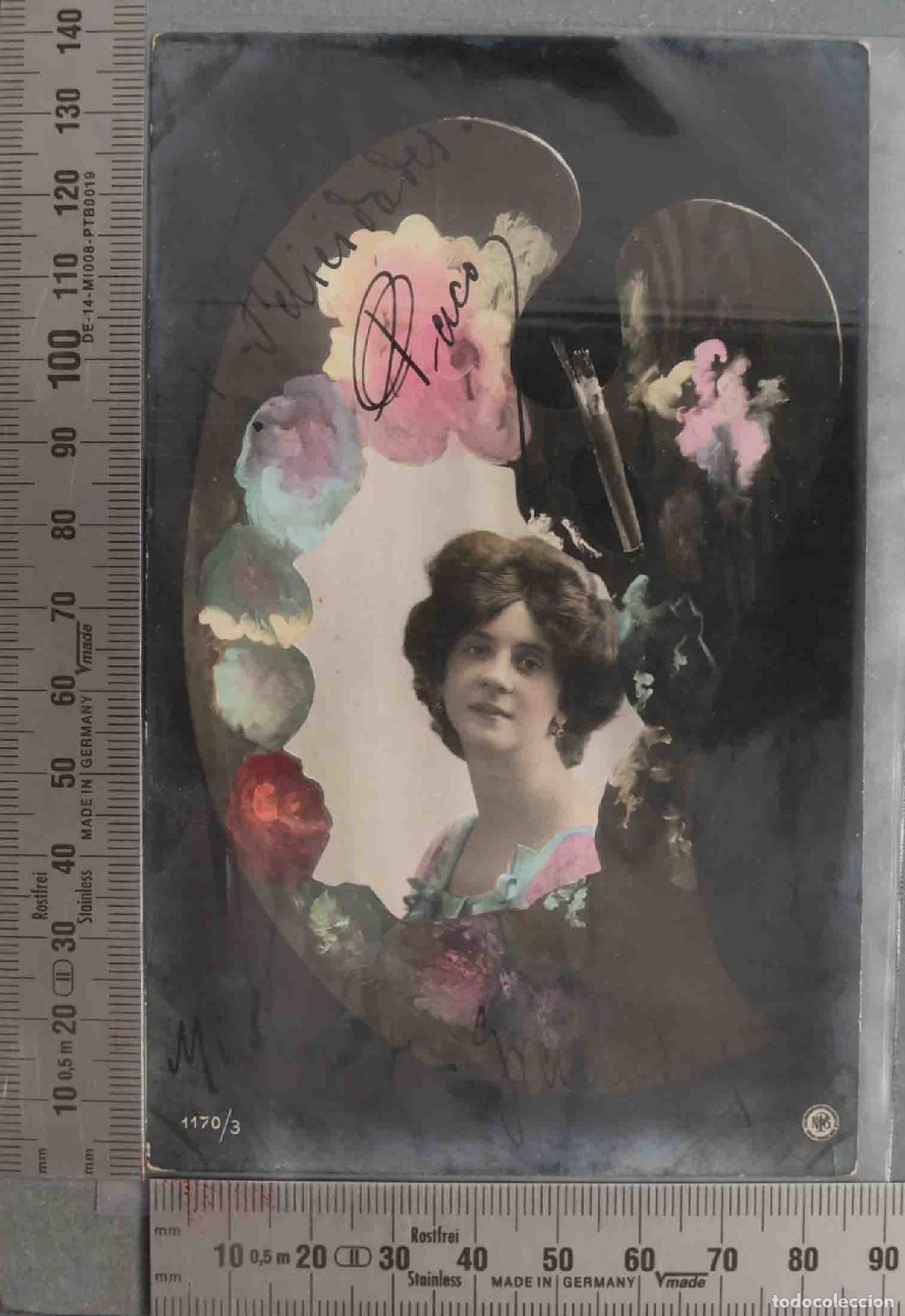 Postais: POSTAL. FOTOGRAFIA MUJER COLOREADA