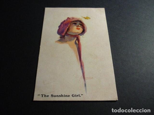 Postales: MUJER ELEGANTE POSTAL ART DECO