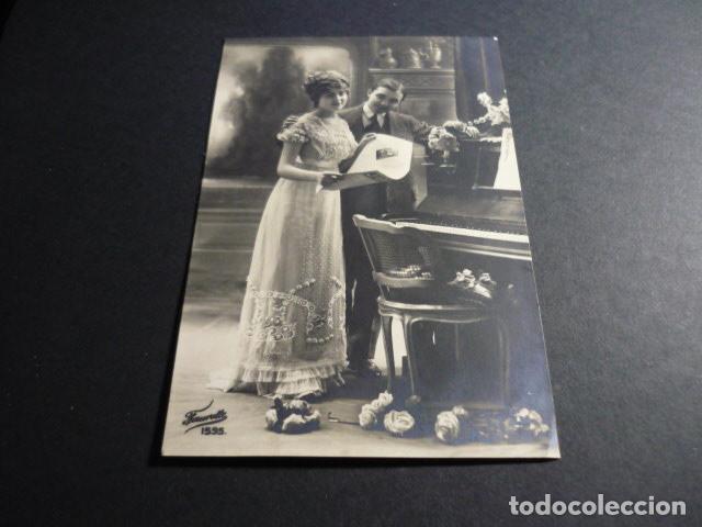 Postais: PAREJA DE ENAMORADOS AL PIANO POSTAL