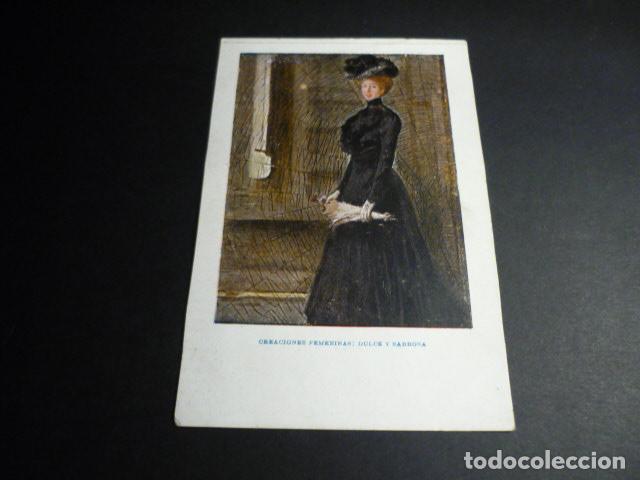 Postais: POSTAL COLECCION BLANCO Y NEGRO CREACIONES FEMENINAS REVERSO SIN DIVIDIR DULCE Y SABROSA