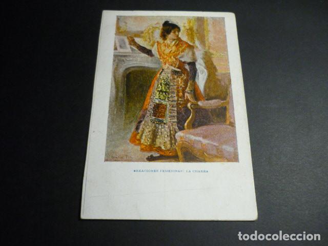 Postais: POSTAL COLECCION BLANCO Y NEGRO CREACIONES FEMENINAS REVERSO SIN DIVIDIR LA CHARRA