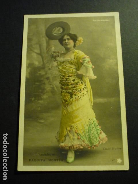 Postais: PAQUITA MONTES ARTISTA CUPLETISTA POSTAL