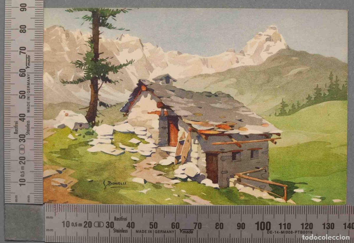Postales: POSTAL. Masure vers le Mont Cervin - Foto 1