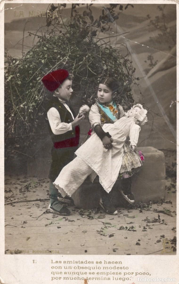 Postales: LA NI&Ntilde;ERA. LUIS BARTRINA - Foto 1