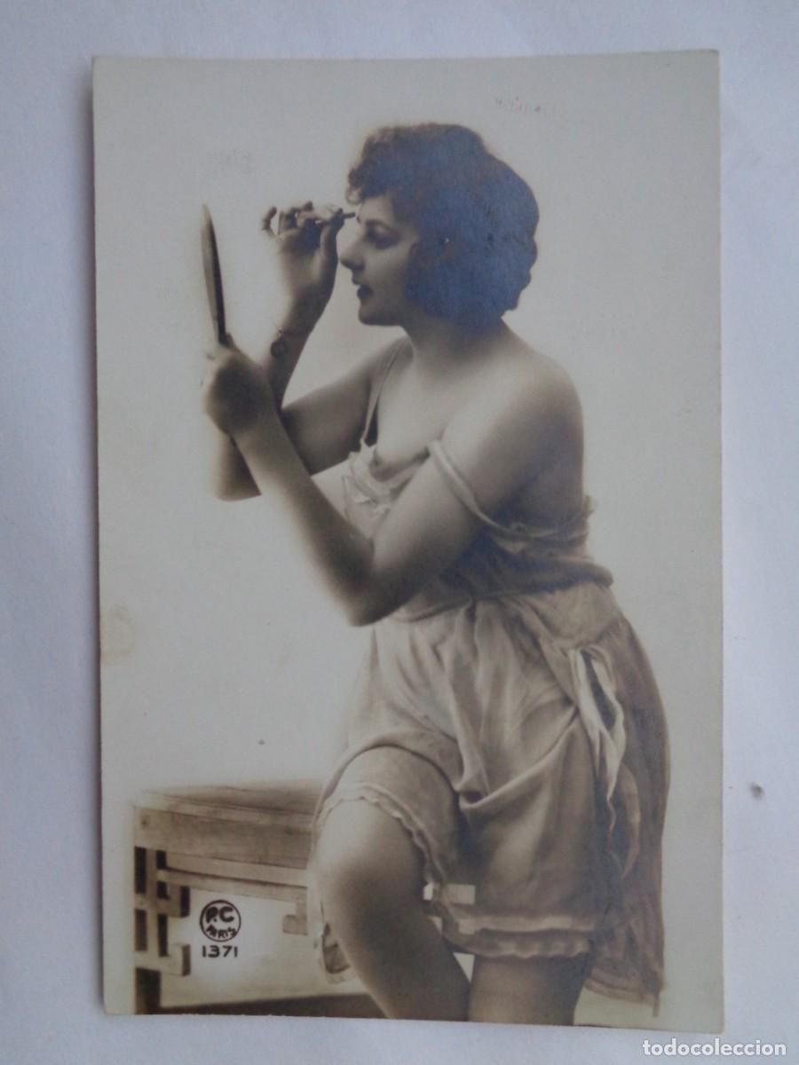 Postais: POSTAL EROTICA DE PRINCIPIOS DE SIGLO , CHICA SEMIDESNUDA . MADE IN FRANCE