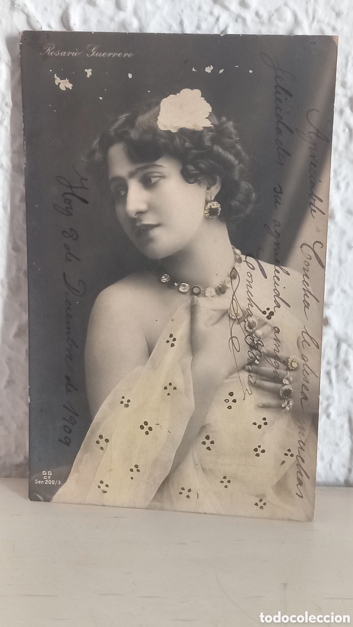 Postais: Postal artistas de variedades. ROSARIO GUERRERO