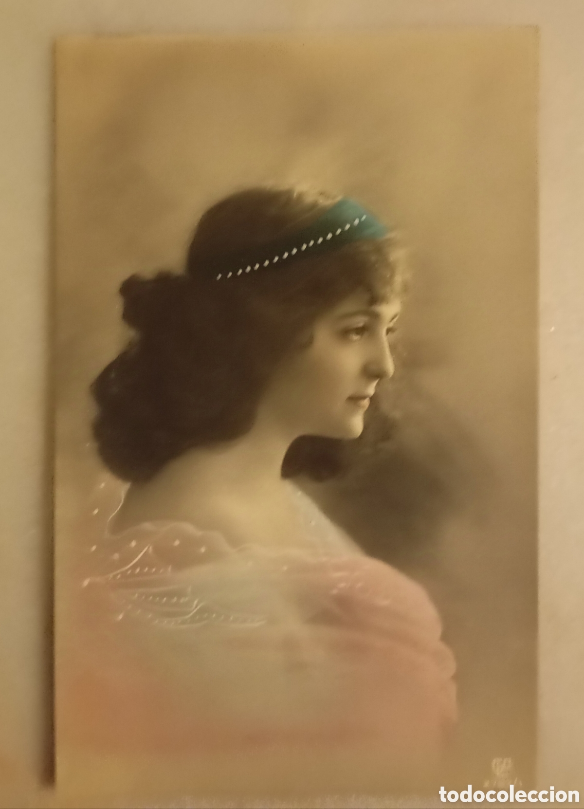 Postais: Lote de Antiguas tarjetas postales rom&aacute;nticas lote de 5 unidades