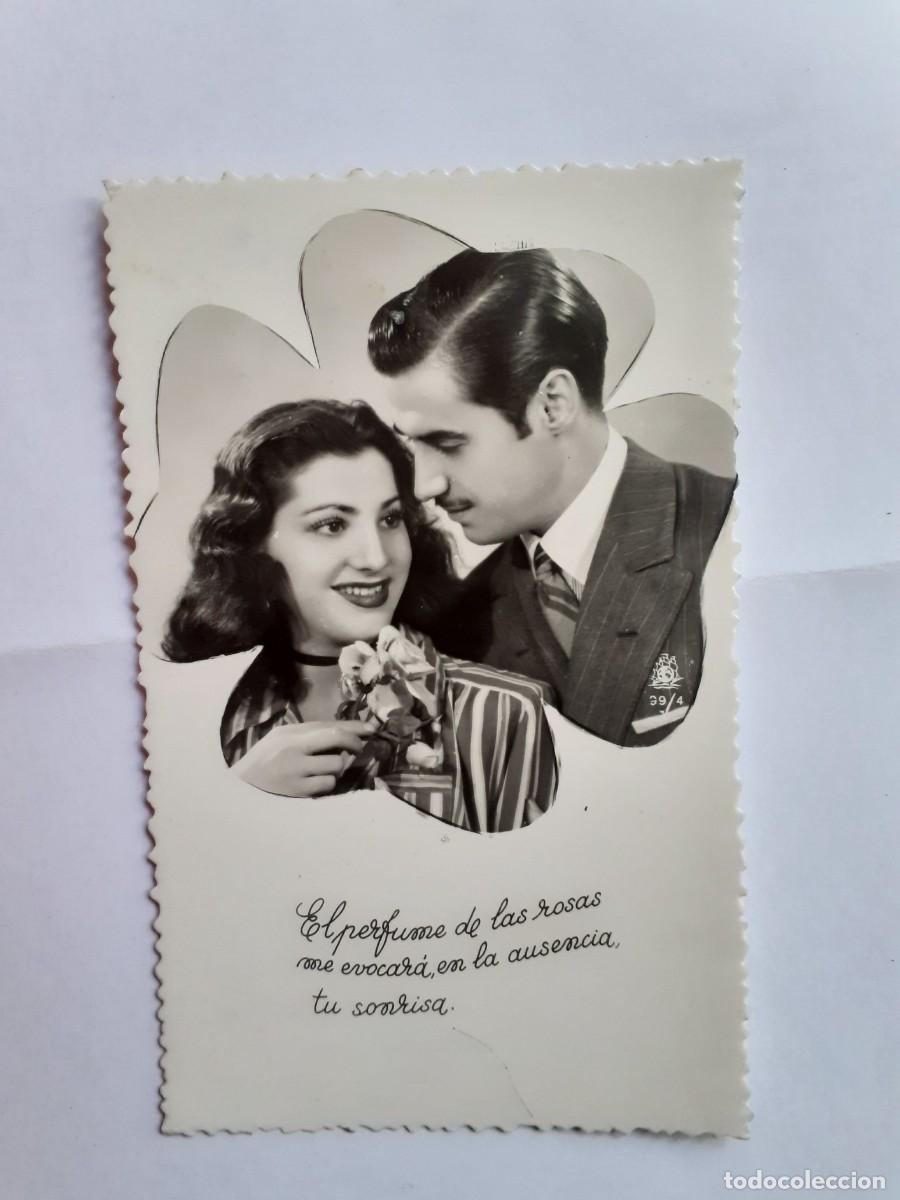 Postais: POSTAL - ROMANTICA ENAMORADOS PAREJA - ESCRITA