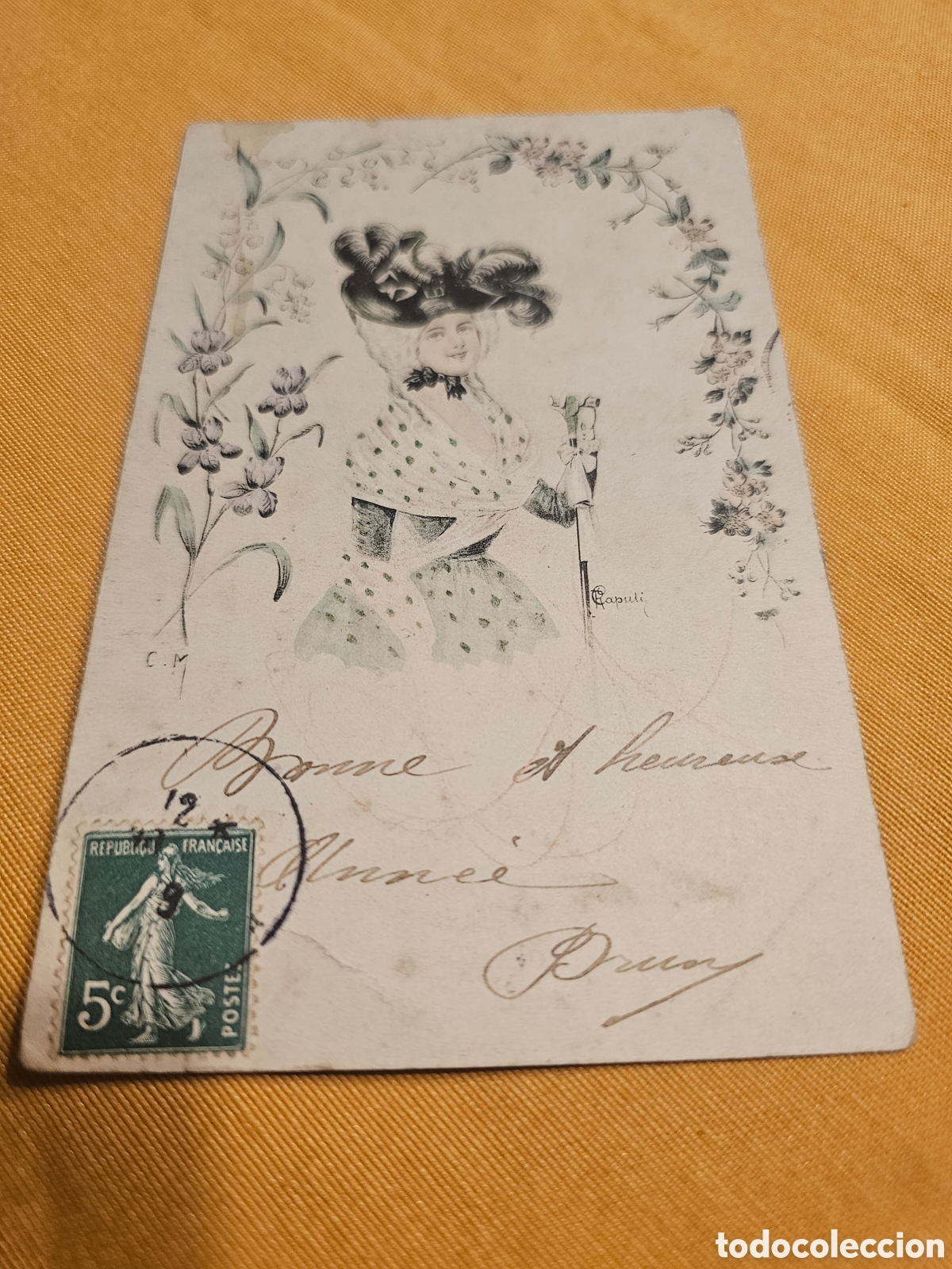 Postales: ANTIGUA POSTAL FRANCESA. CIRCULADA