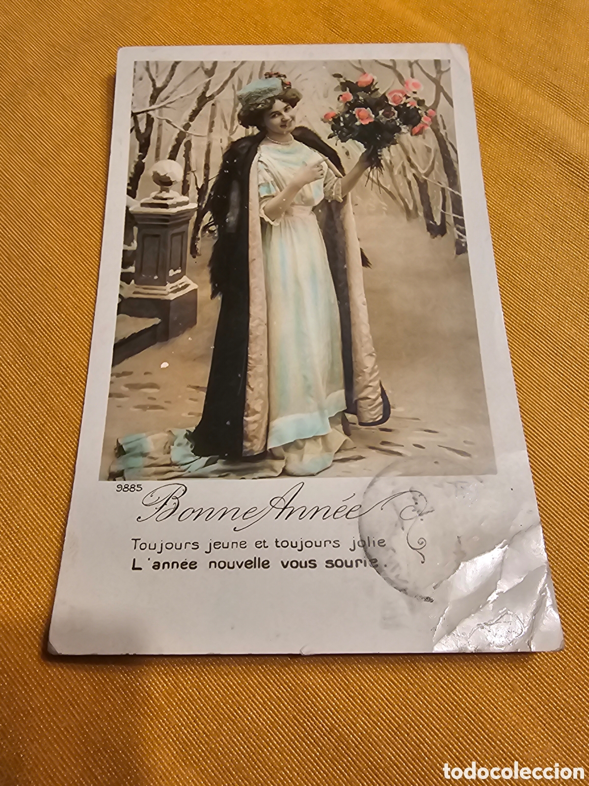 Postales: ANTIGUA POSTAL FRANCESA. CIRCULADA 1909