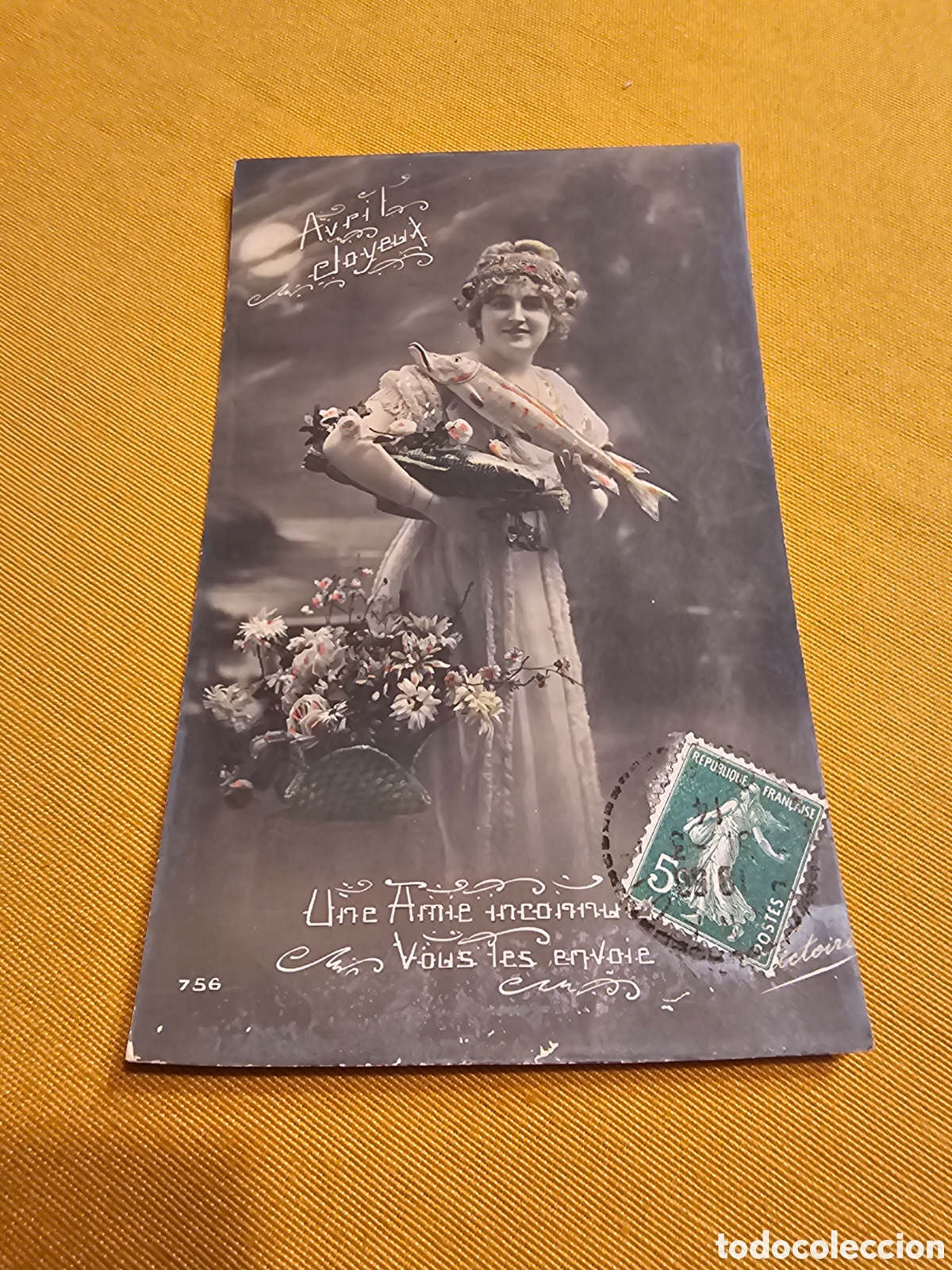 Postkarten: ANTIGUA POSTAL FRANCESA. CIRCULADA