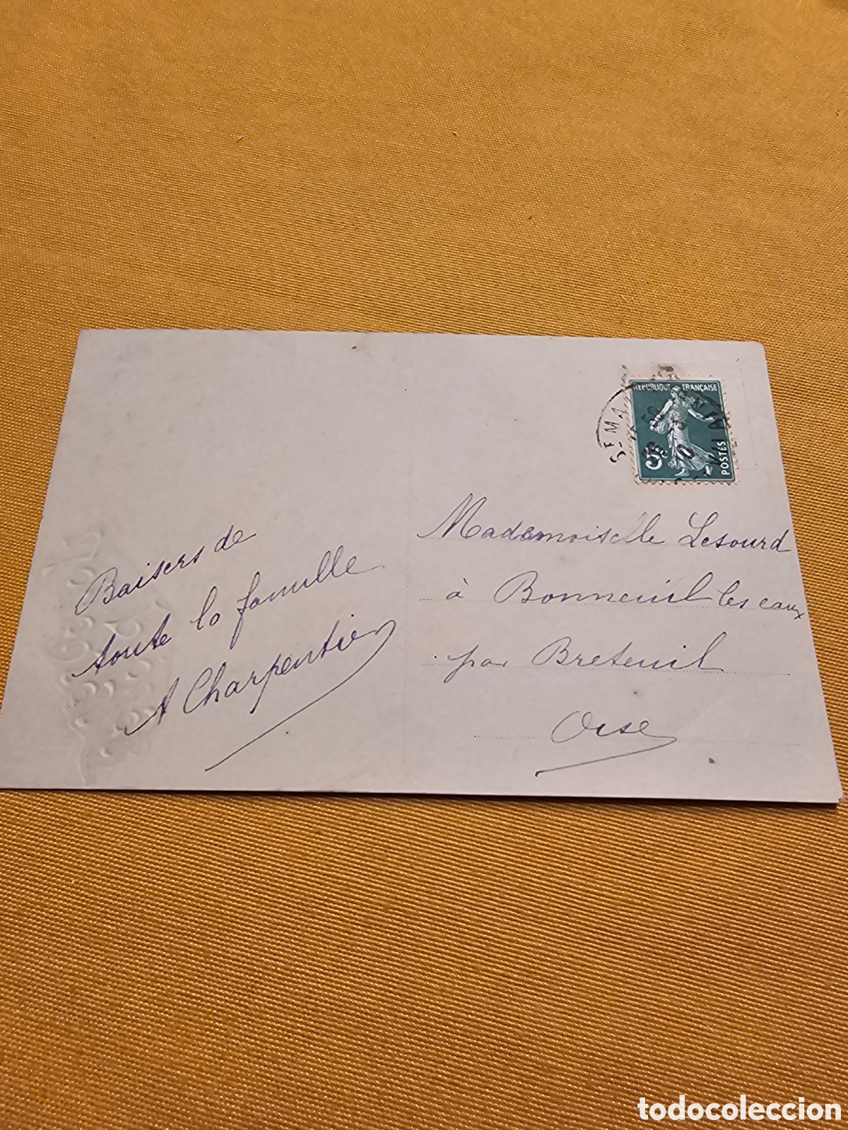 Postales: ANTIGUA POSTAL FRANCESA. CIRCULADA - Foto 2
