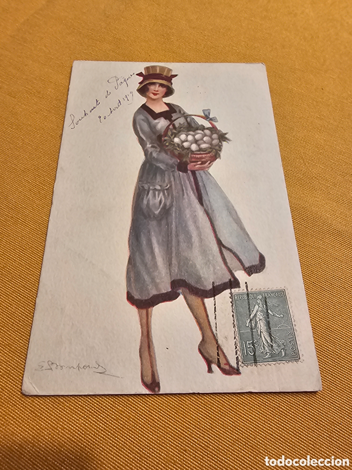 Postkarten: ANTIGUA POSTAL FRANCESA. CIRCULADA