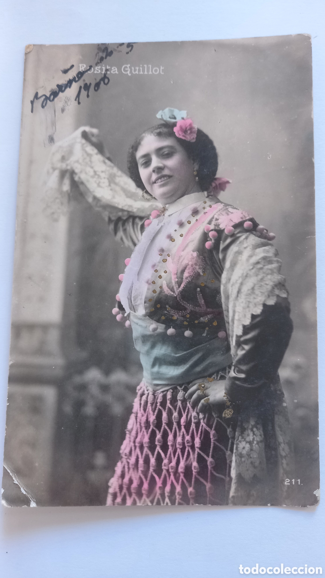 Postais: Postal cupletista o artista de variedades ROSITA GUILLOT