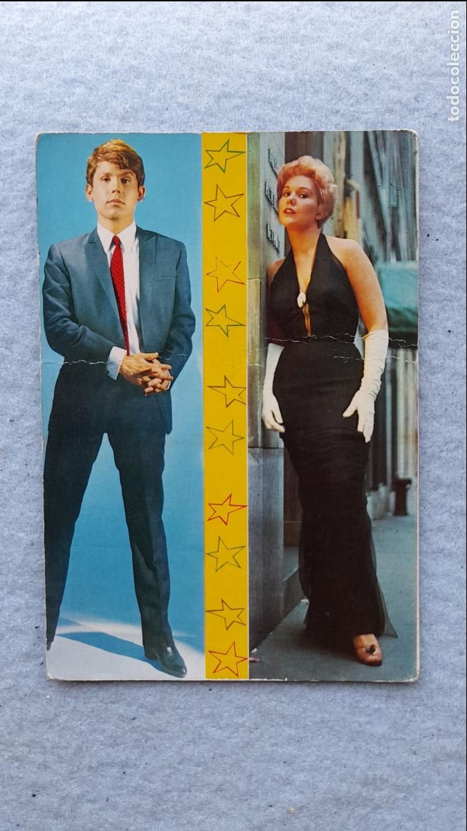 Postales: Postal Raphael y Kim Novak. - Foto 1