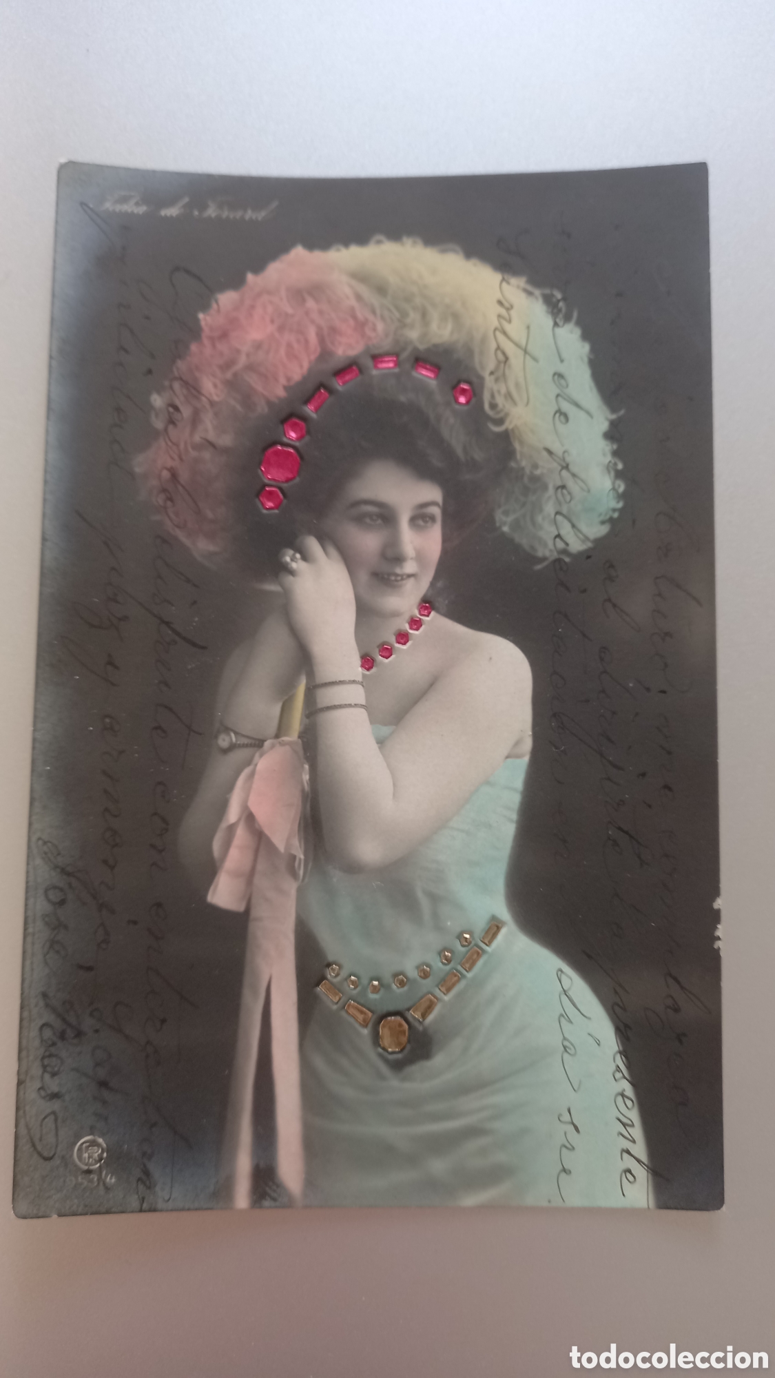 Postais: Postal antigua artista variedades