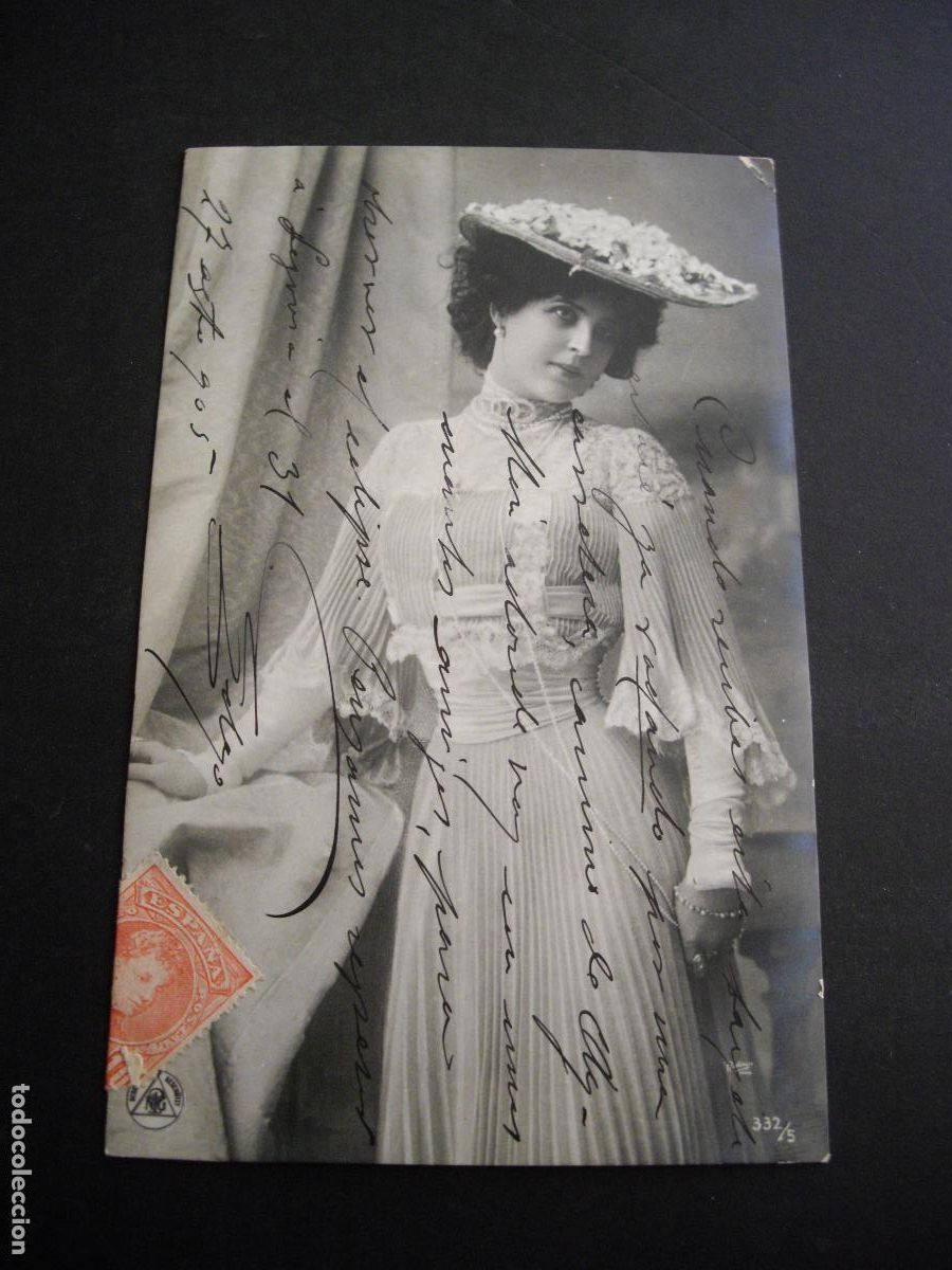 Postkarten: MUJER ELEGANTE POSTAL