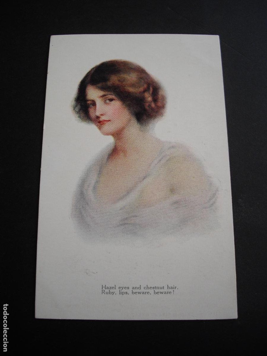 Postkarten: MUJER ELEGANTE POSTAL