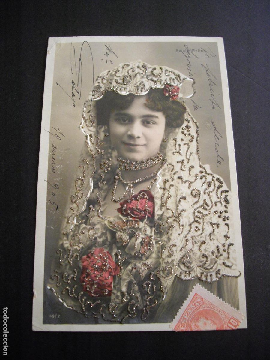 Postkarten: AMALIA MOLINA ARTISTA CUPLETISTA POSTAL