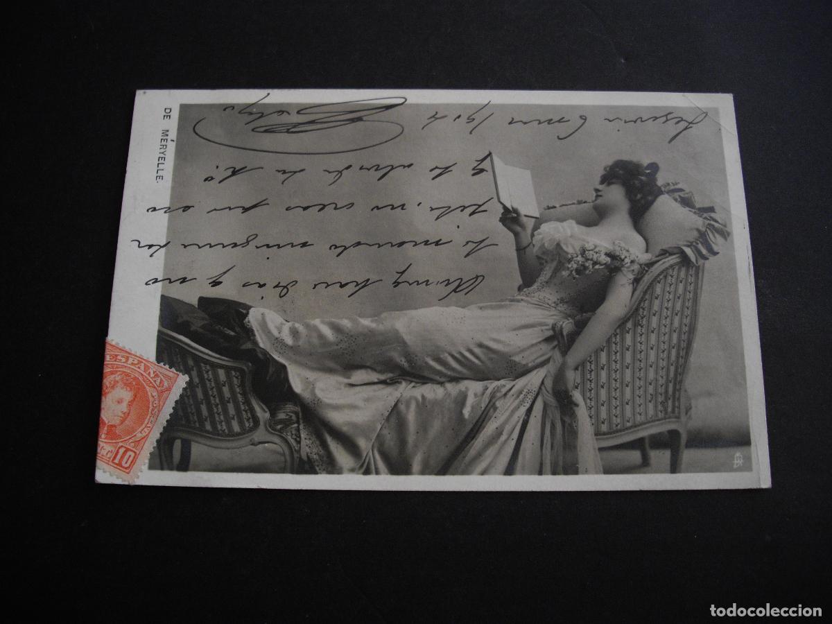 Postkarten: DE MERYELLE ARTISTA CUPLETISTA POSTAL